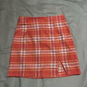 wild fable plaid skirt